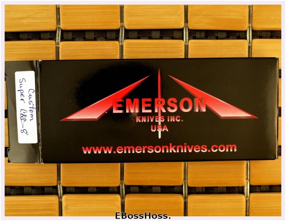 Ernie Emerson Super CQC-8 Custom w/Wave